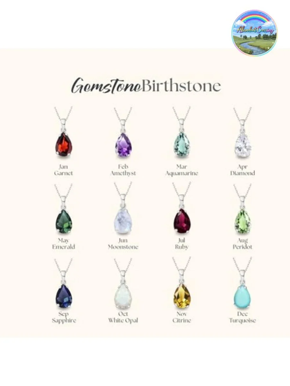 Sterling Silver Moonstone Teardrop Pendant Necklace 45cm